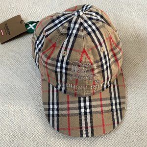 Supreme x Burberry | Denim 6-Panel 'Beige'